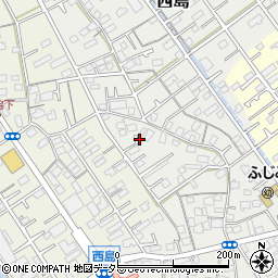 静岡県静岡市駿河区西島326-2周辺の地図