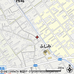 静岡県静岡市駿河区西島304-16周辺の地図