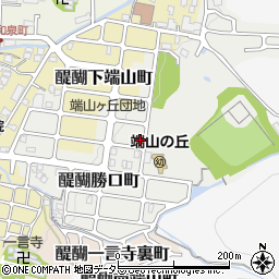 京都府京都市伏見区醍醐上端山町1-36周辺の地図