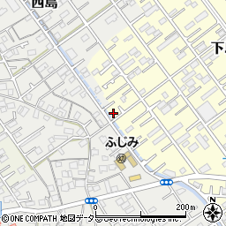 文乃字周辺の地図