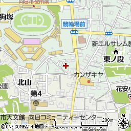 京都府向日市寺戸町西ノ段5-16周辺の地図