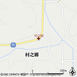 村之郷周辺の地図