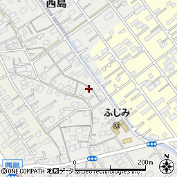 静岡県静岡市駿河区西島225周辺の地図