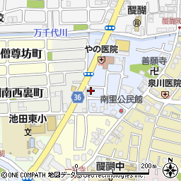 京都府京都市伏見区醍醐南里町52-31周辺の地図