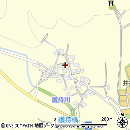 兵庫県姫路市夢前町護持921周辺の地図