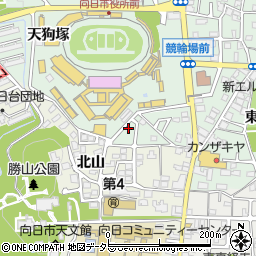 京都府向日市寺戸町西ノ段19-28周辺の地図