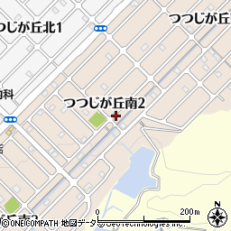 兵庫県三田市つつじが丘南2丁目周辺の地図