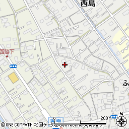 静岡県静岡市駿河区西島324周辺の地図
