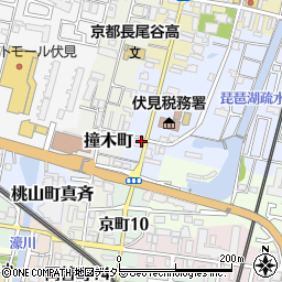 京都府京都市伏見区鑓屋町1108周辺の地図