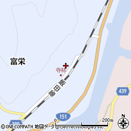 愛知県新城市富栄大道下18周辺の地図