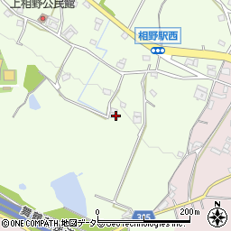 兵庫県三田市上相野244周辺の地図