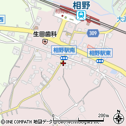兵庫県三田市下相野397周辺の地図