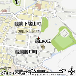 京都府京都市伏見区醍醐上端山町1-30周辺の地図