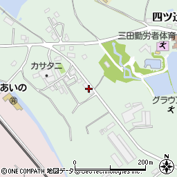 兵庫県三田市四ツ辻1402周辺の地図