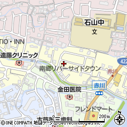 滋賀県大津市千町1丁目19-35周辺の地図