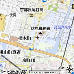 京都府京都市伏見区鑓屋町1082周辺の地図