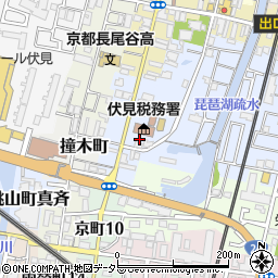 京都府京都市伏見区鑓屋町1081周辺の地図
