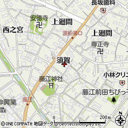 愛知県知多郡東浦町藤江須賀100周辺の地図