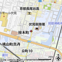 京都府京都市伏見区鑓屋町1107周辺の地図