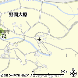 大阪府豊能郡能勢町野間大原128周辺の地図
