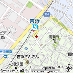 碧海信用金庫吉浜支店周辺の地図