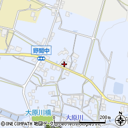 大阪府豊能郡能勢町野間中536-1周辺の地図