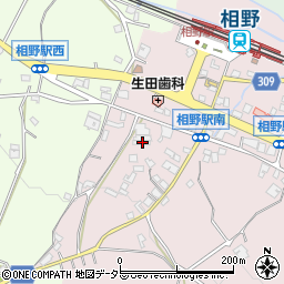 兵庫県三田市下相野388周辺の地図