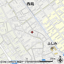 静岡県静岡市駿河区西島230周辺の地図