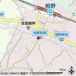 兵庫県三田市下相野393-3周辺の地図