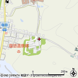 兵庫県姫路市夢前町塩田266周辺の地図