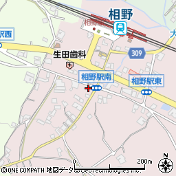 兵庫県三田市下相野394周辺の地図