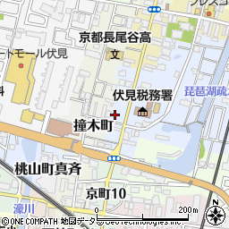 京都府京都市伏見区鑓屋町1106周辺の地図