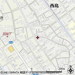 静岡県静岡市駿河区西島243周辺の地図