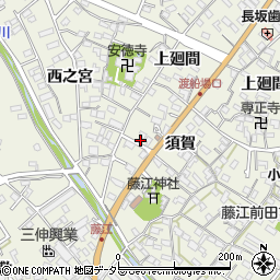 愛知県知多郡東浦町藤江須賀11周辺の地図
