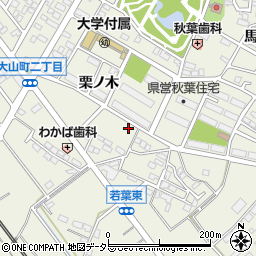 愛知県安城市安城町周辺の地図