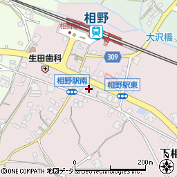 兵庫県三田市下相野323周辺の地図