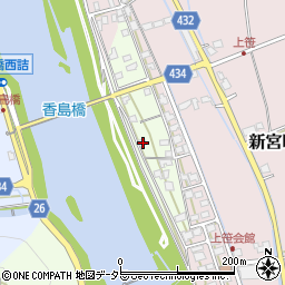 兵庫県たつの市新宮町吉島850-102周辺の地図