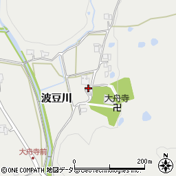 兵庫県三田市波豆川627周辺の地図