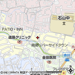 滋賀県大津市千町1丁目19-10周辺の地図