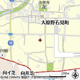 京都府京都市西京区大原野石見町581-1周辺の地図