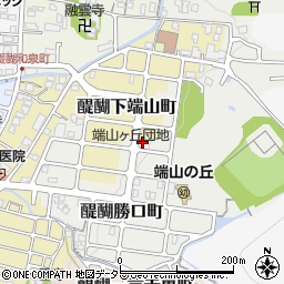 京都府京都市伏見区醍醐上端山町11-24周辺の地図