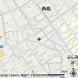 静岡県静岡市駿河区西島312-48周辺の地図