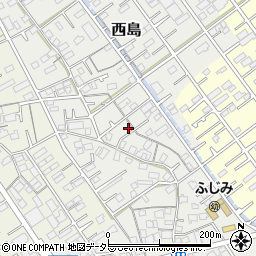 静岡県静岡市駿河区西島311-1周辺の地図