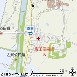 兵庫県姫路市夢前町塩田172周辺の地図