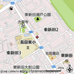ＩＣＴパソコンスクールアクセスユープラン静岡東新田教室周辺の地図