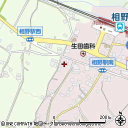 兵庫県三田市下相野1220-1周辺の地図