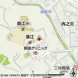 藤江コミュニティセンター周辺の地図