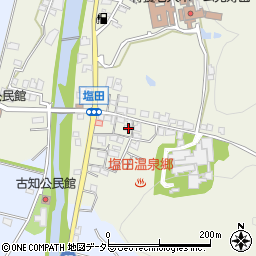 兵庫県姫路市夢前町塩田170周辺の地図