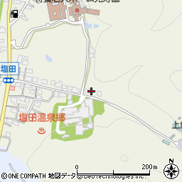 兵庫県姫路市夢前町塩田268周辺の地図