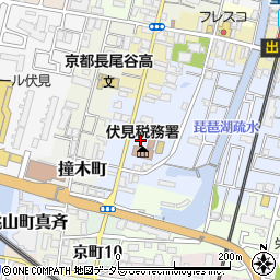 京都府京都市伏見区鑓屋町1075周辺の地図